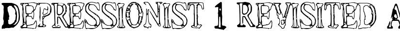 Depressionist 1 Revisited font