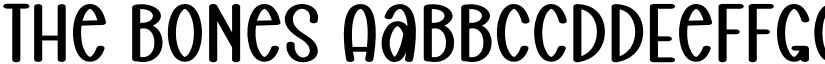 The Bones font download