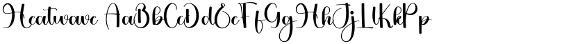 Heatwave font download