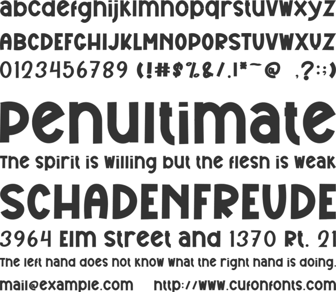 Note Teacher font preview