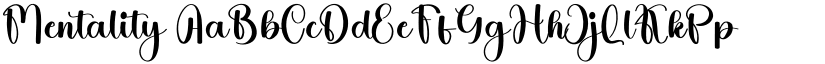 Mentality font download