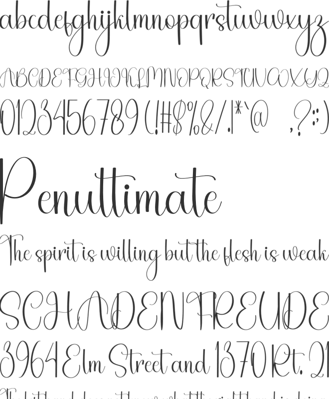 Sublime font preview