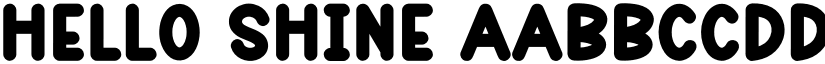 Hello Shine font download