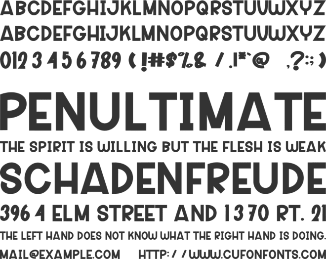 Camping  Cowboy font preview