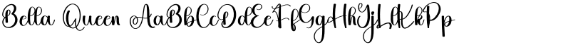 Bella Queen font