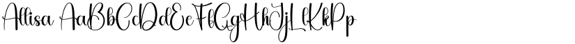 Allisa font download