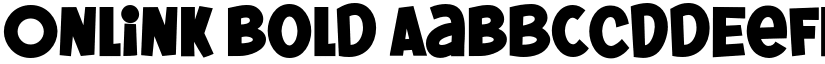 Onlink Bold font