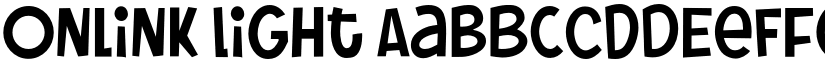 Onlink Light font