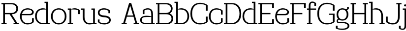 Redorus font download
