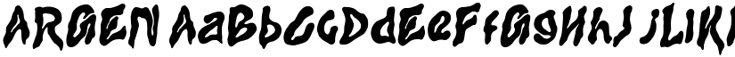 ARGEN font