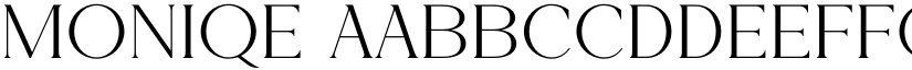 Moniqe font download
