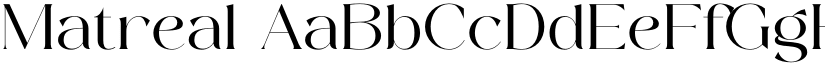 Matreal font download