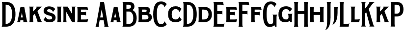 Daksine font download