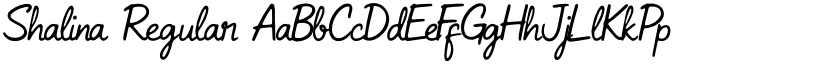 Shalina font download