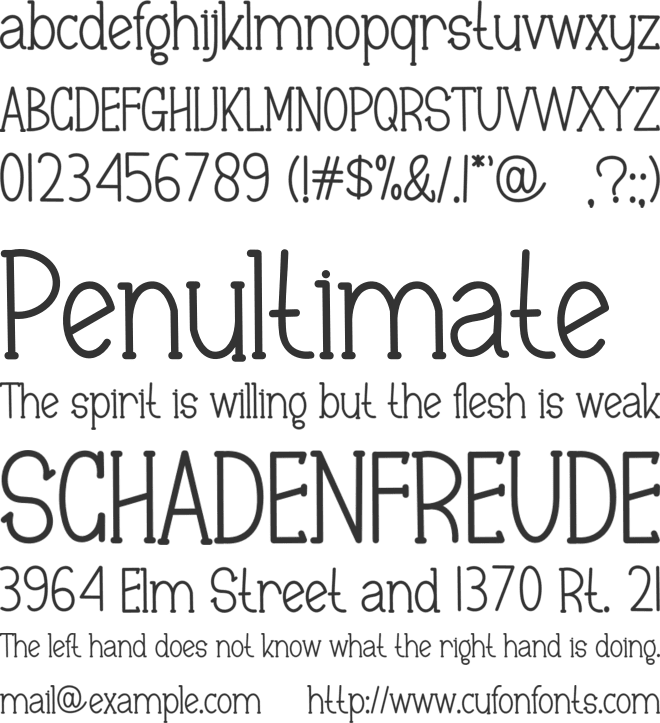 Beach Vibes font preview