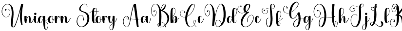 Uniqorn Story font download