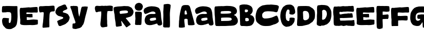 Jetsy Trial font download