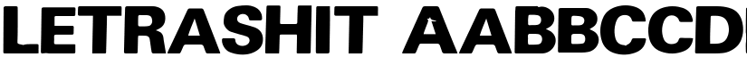 Letrashit font download