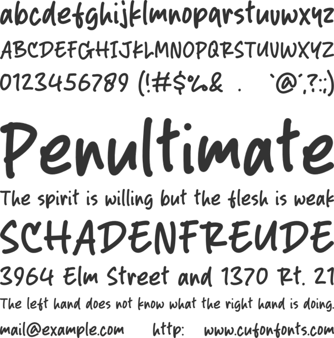 Secret Crush font preview