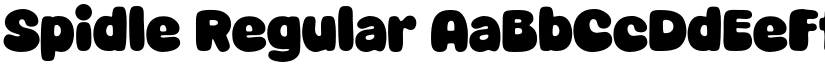 Spidle font download