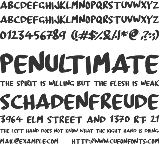 BoardMarker font preview