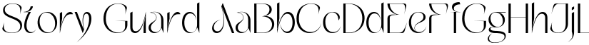 Story Guard font