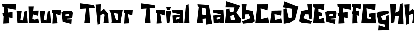 Future Thor Trial font download