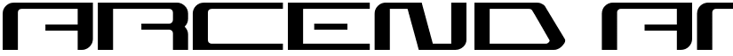 Arcend font download