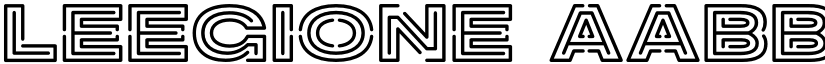 Leegione font