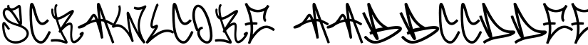 Scrawlcore font download