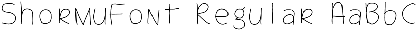 ShormuFont font download