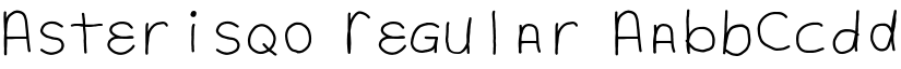 Asterisqo font download
