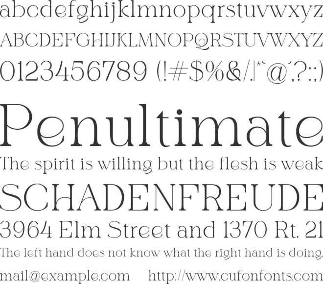 Fortune Happiest font preview