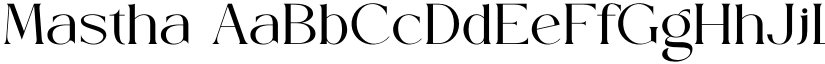 Mastha font download