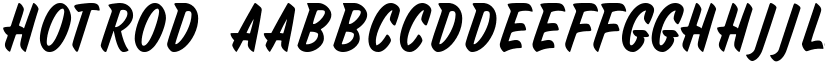 Hotrod font download