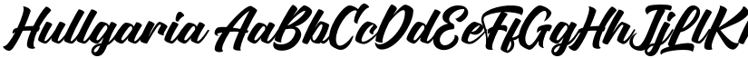 Hullgaria font download