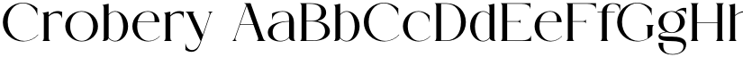 Crobery font download