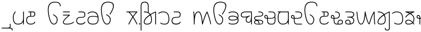 Rupe Extra Light font