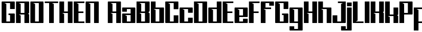 GROTHEN font download