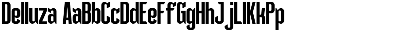 Delluza font download