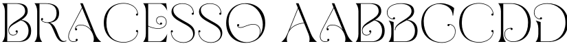 Bracesso font