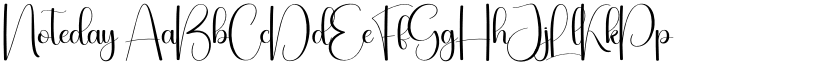 Noteday font download