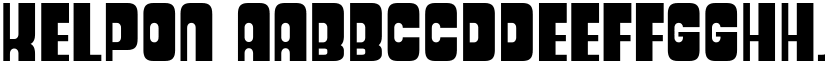 Kelpon font download