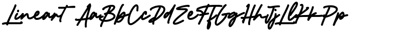 Lineart font download