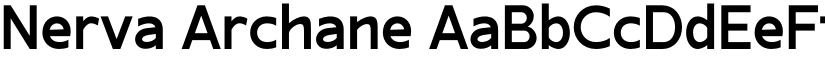 Nerva Archane font