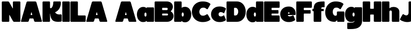 NAKILA font download