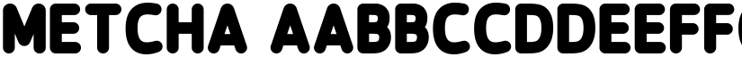 Metcha font