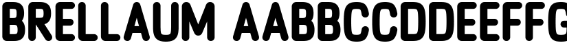 Brellaum font