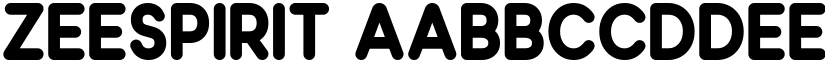 Zeespirit font download