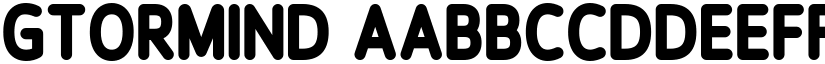 Gtormind font